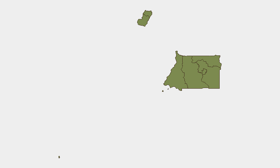 Equatorial Guinea sub-national risk map