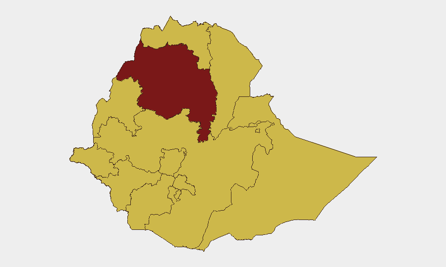 Ethiopia sub-national risk map