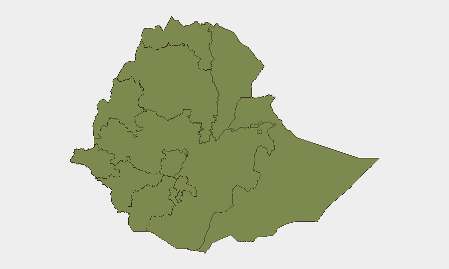 Ethiopia sub-national risk map