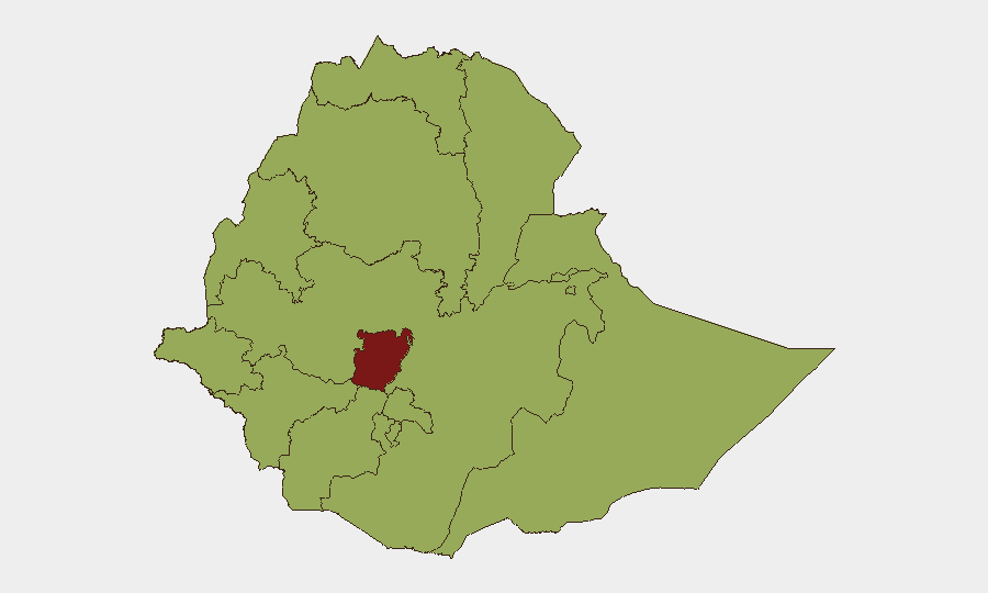 Ethiopia sub-national risk map