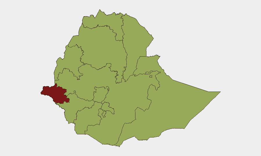 Ethiopia sub-national risk map
