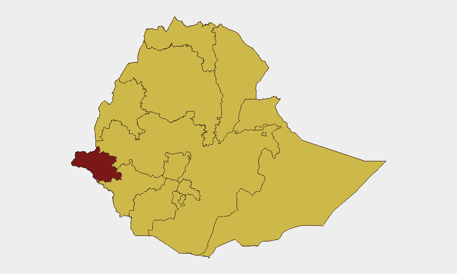 Ethiopia sub-national risk map