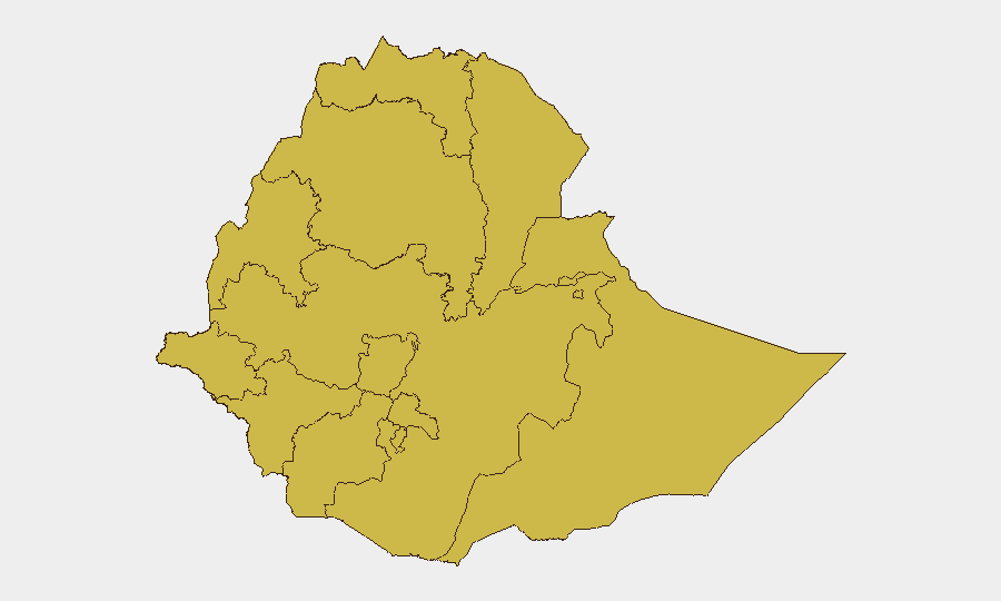 Ethiopia sub-national risk map