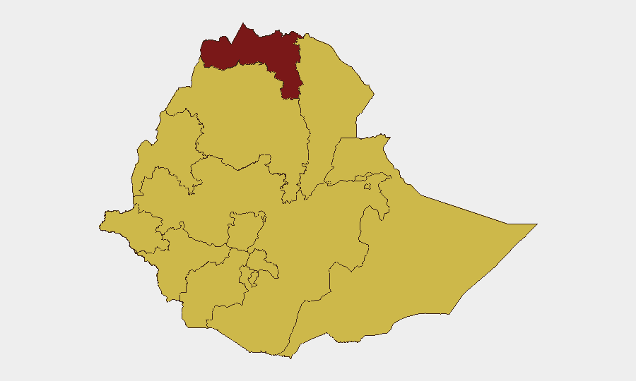 Ethiopia sub-national risk map