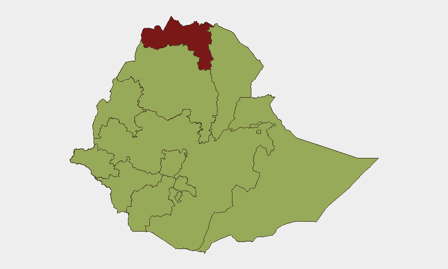 Ethiopia sub-national risk map