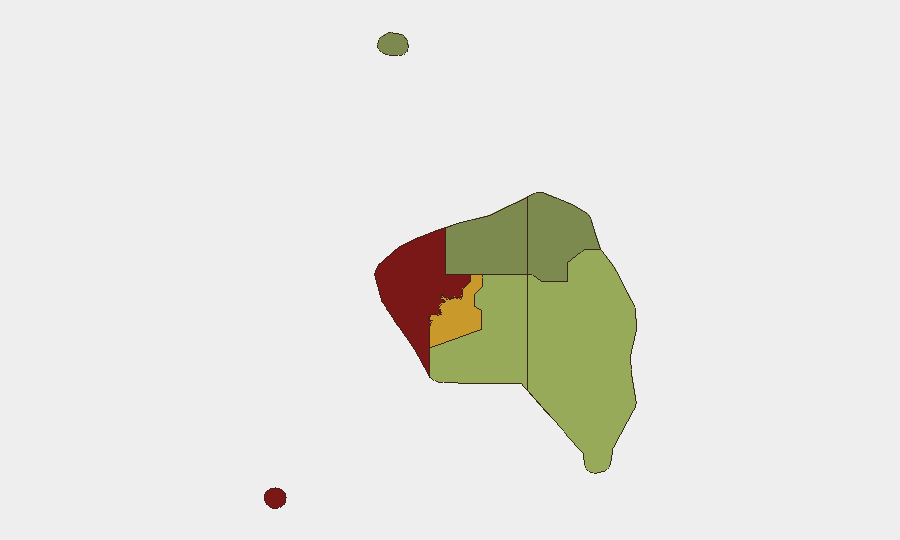 Fiji sub-national risk map