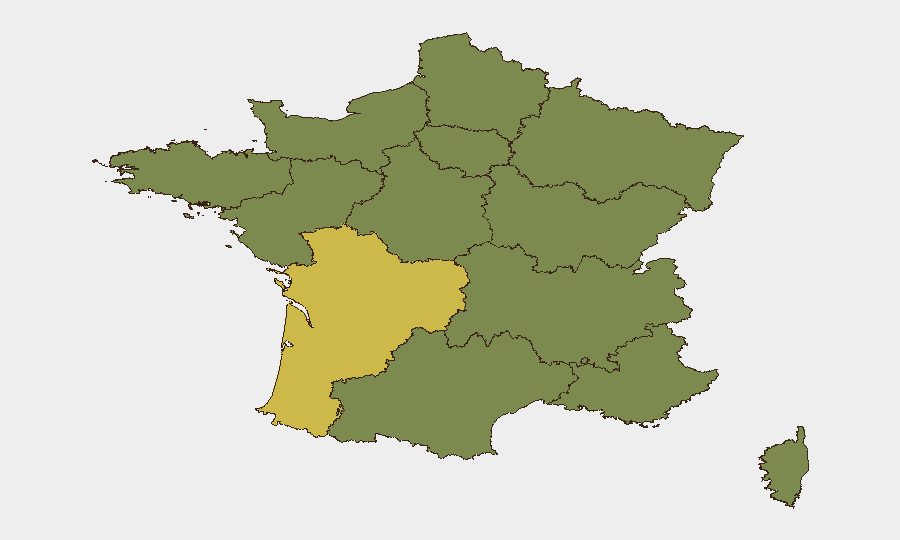 France sub-national risk map