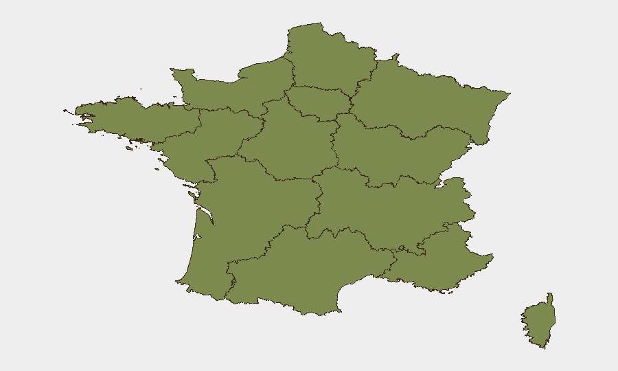 France sub-national risk map