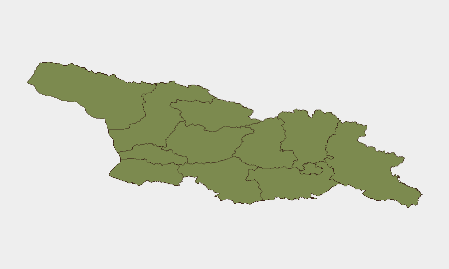 Georgia sub-national risk map