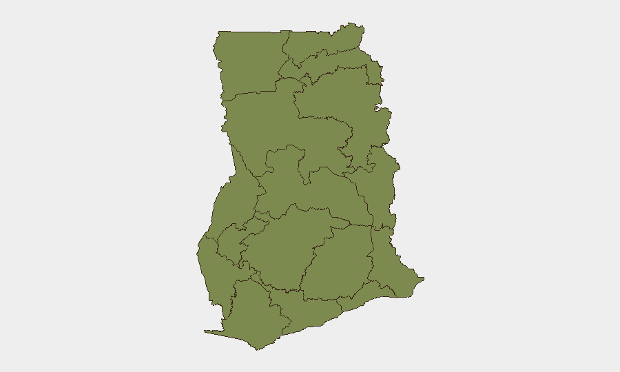 Ghana sub-national risk map