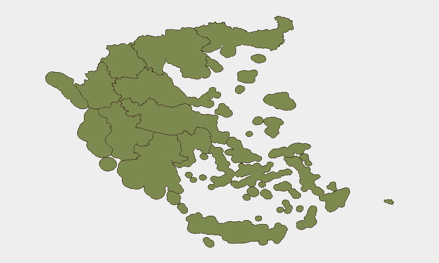 Greece sub-national risk map