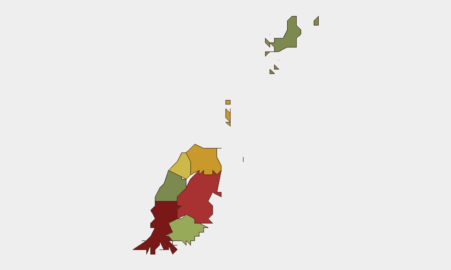 Grenada sub-national risk map