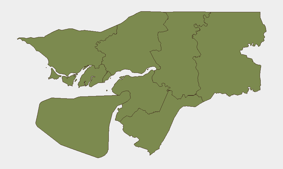 Guinea-Bissau sub-national risk map