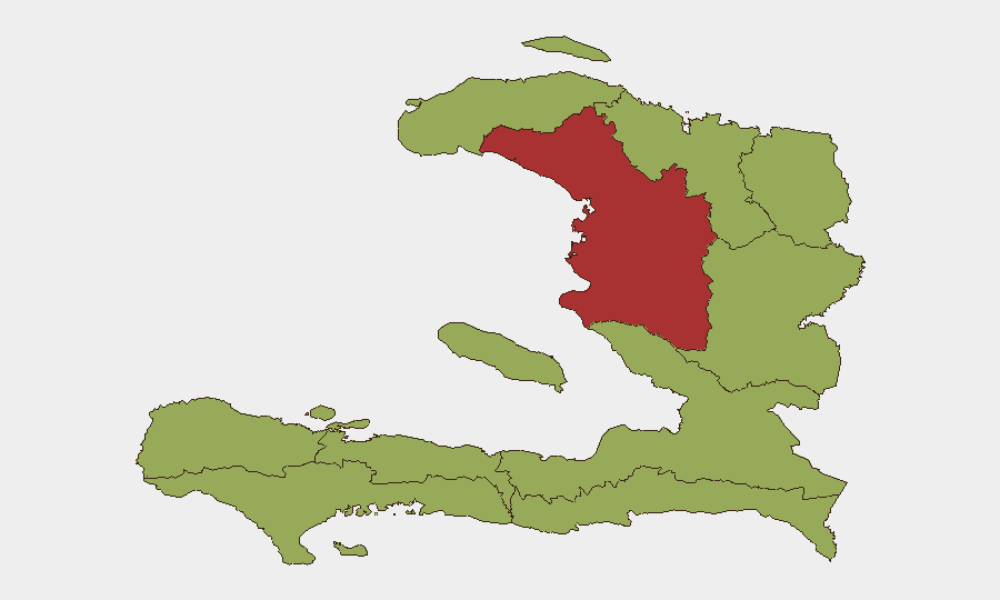 Haiti sub-national risk map