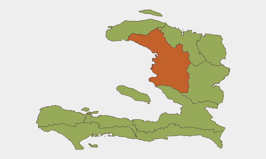 Haiti sub-national risk map
