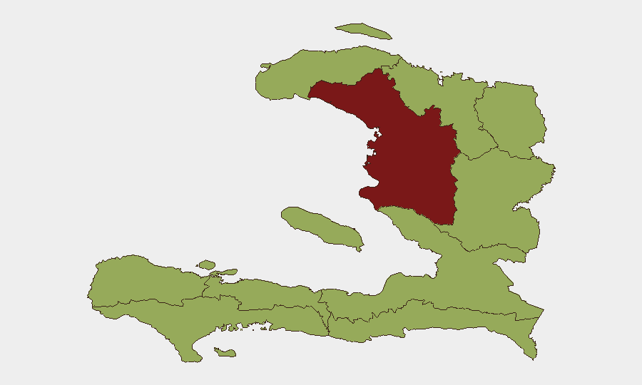 Haiti sub-national risk map