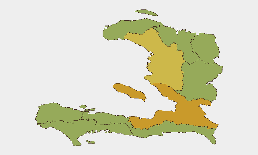Haiti sub-national risk map