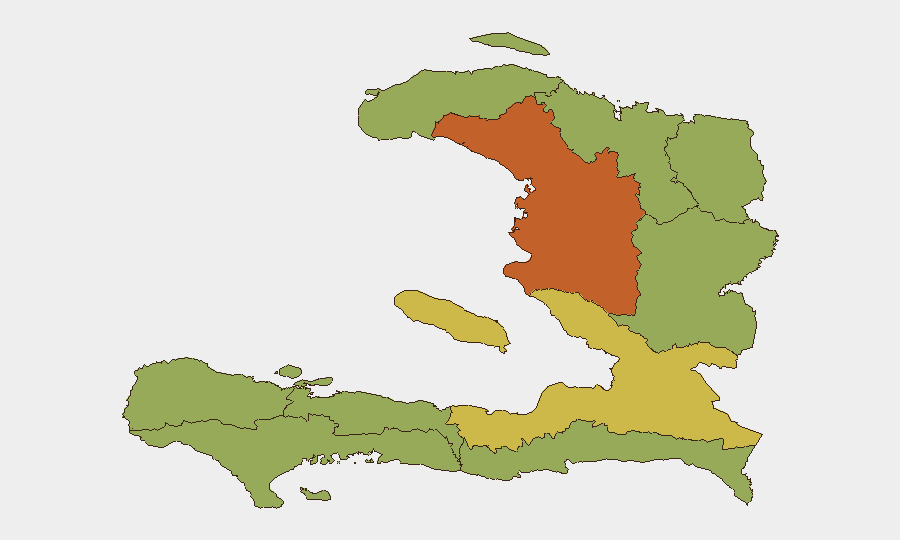 Haiti sub-national risk map