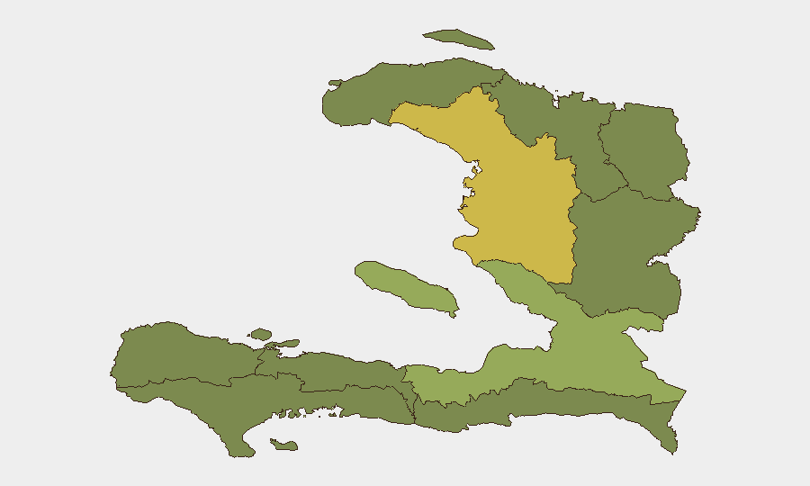 Haiti sub-national risk map