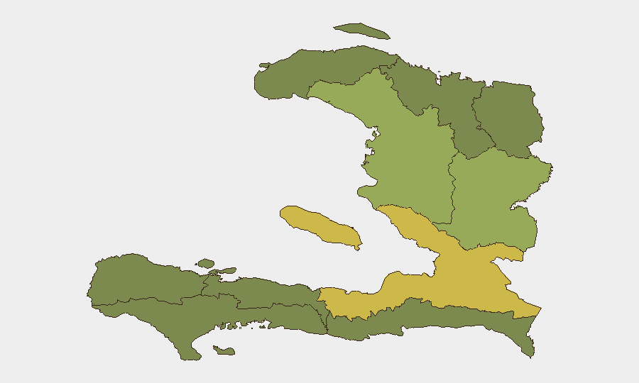 Haiti sub-national risk map