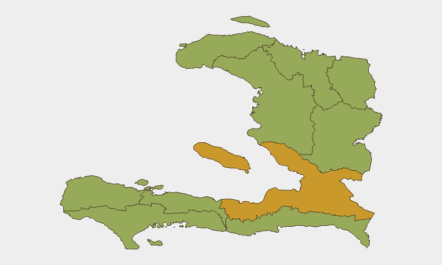 Haiti sub-national risk map