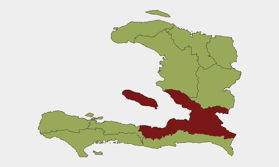 Haiti sub-national risk map