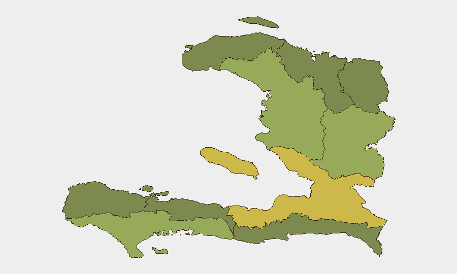 Haiti sub-national risk map