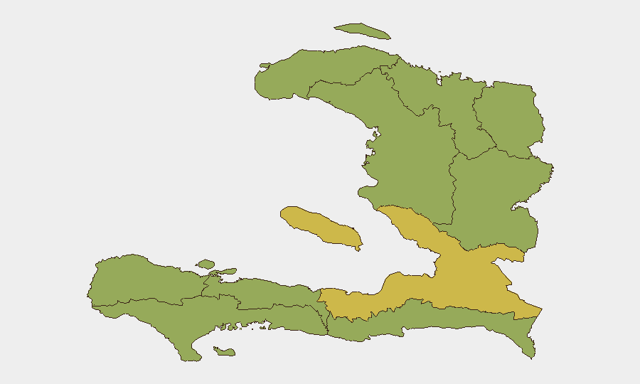 Haiti sub-national risk map