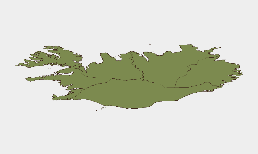 Iceland sub-national risk map