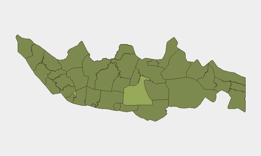Indonesia sub-national risk map