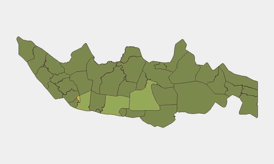 Indonesia sub-national risk map