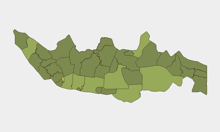 Indonesia sub-national risk map