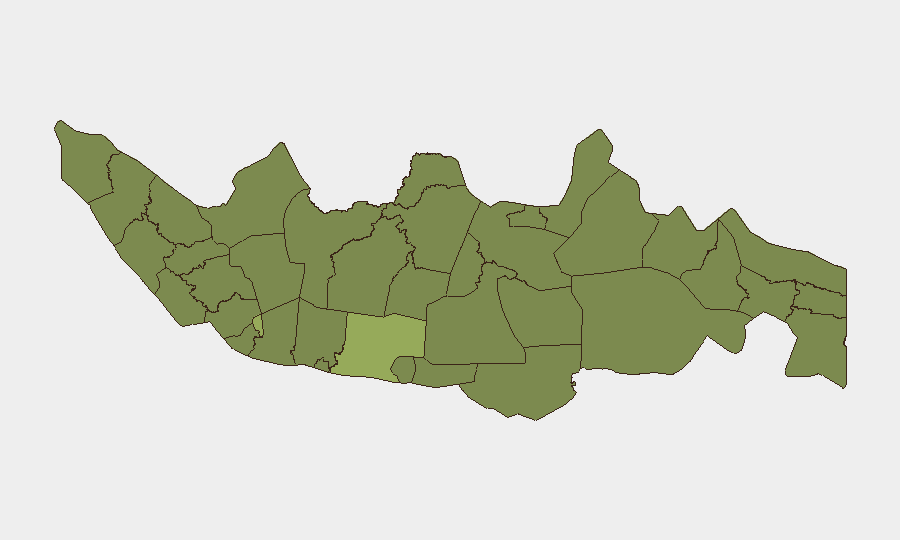 Indonesia sub-national risk map