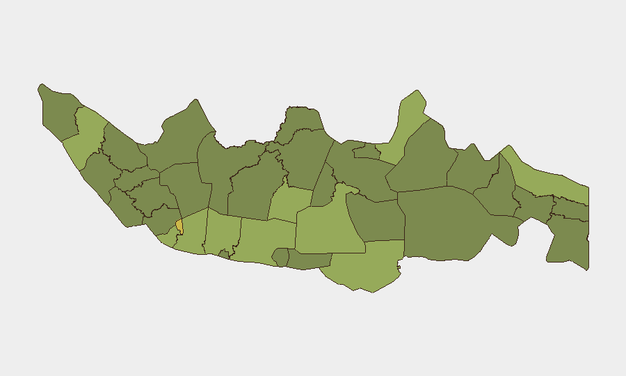 Indonesia sub-national risk map