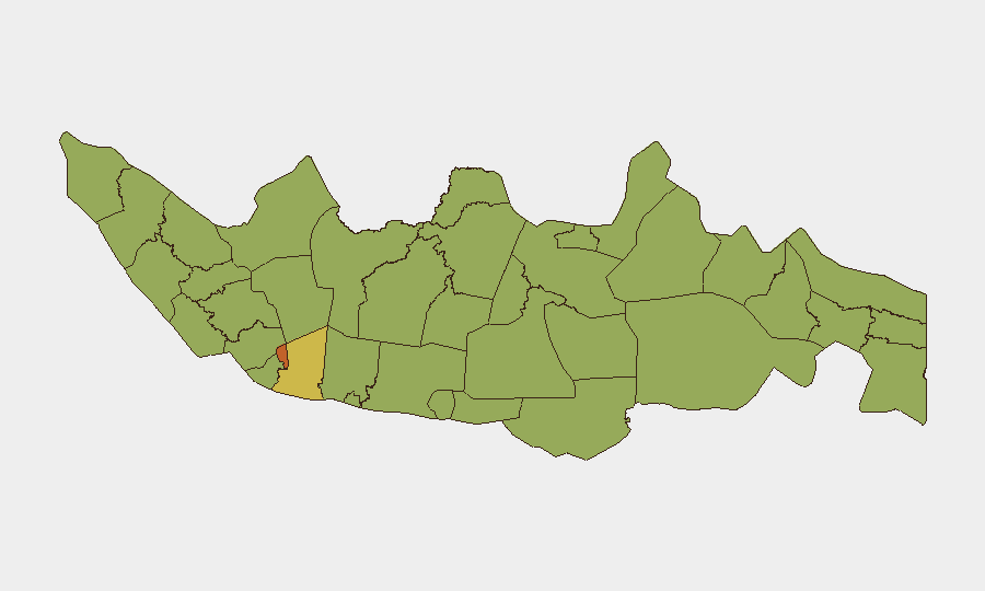 Indonesia sub-national risk map