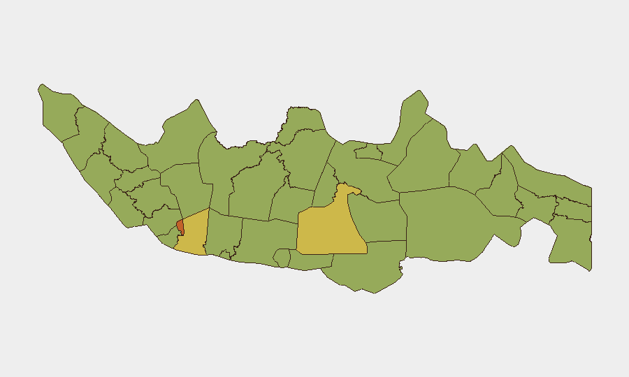 Indonesia sub-national risk map