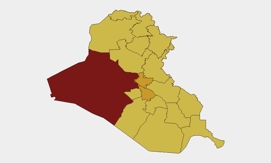 Iraq sub-national risk map