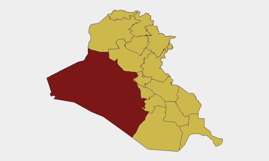 Iraq sub-national risk map