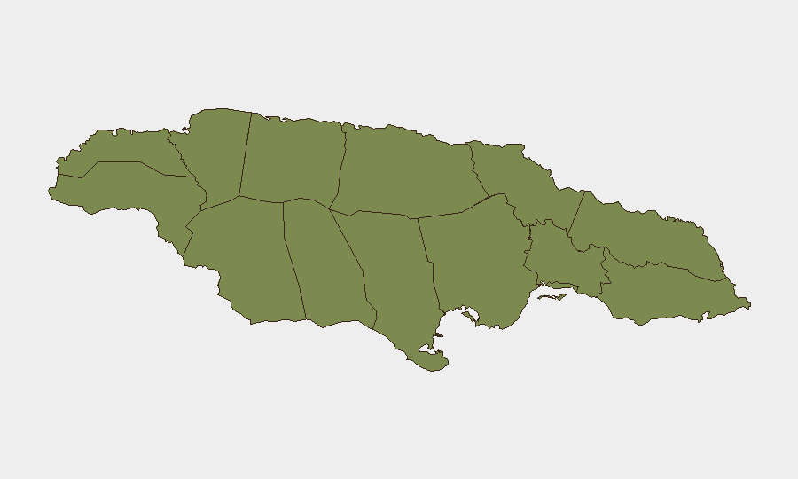 Jamaica sub-national risk map