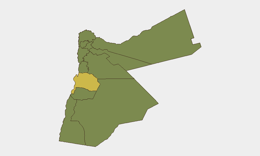 Jordan sub-national risk map