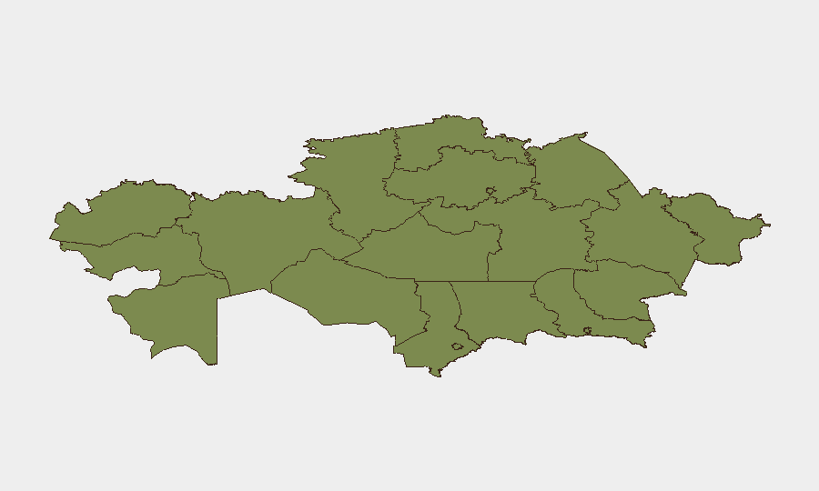 Kazakhstan sub-national risk map