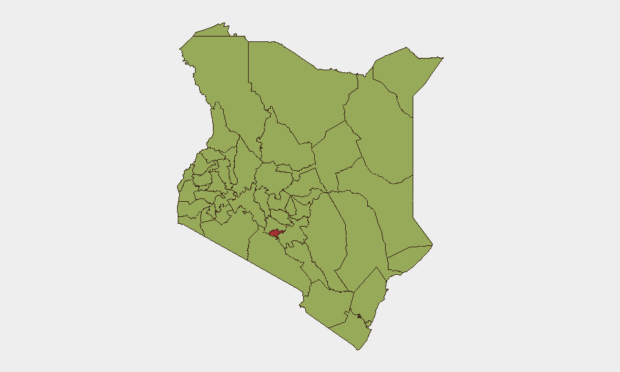 Kenya sub-national risk map