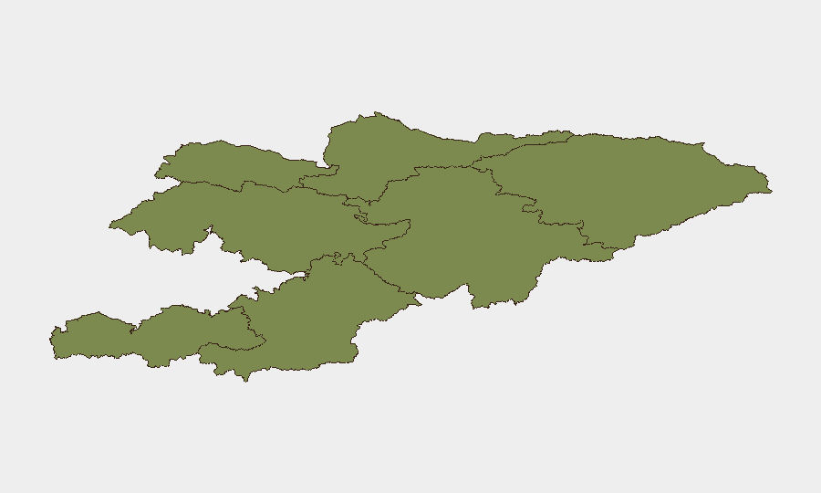 Kyrgyzstan sub-national risk map