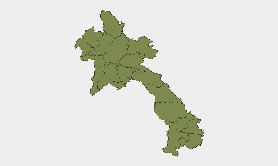 Laos sub-national risk map