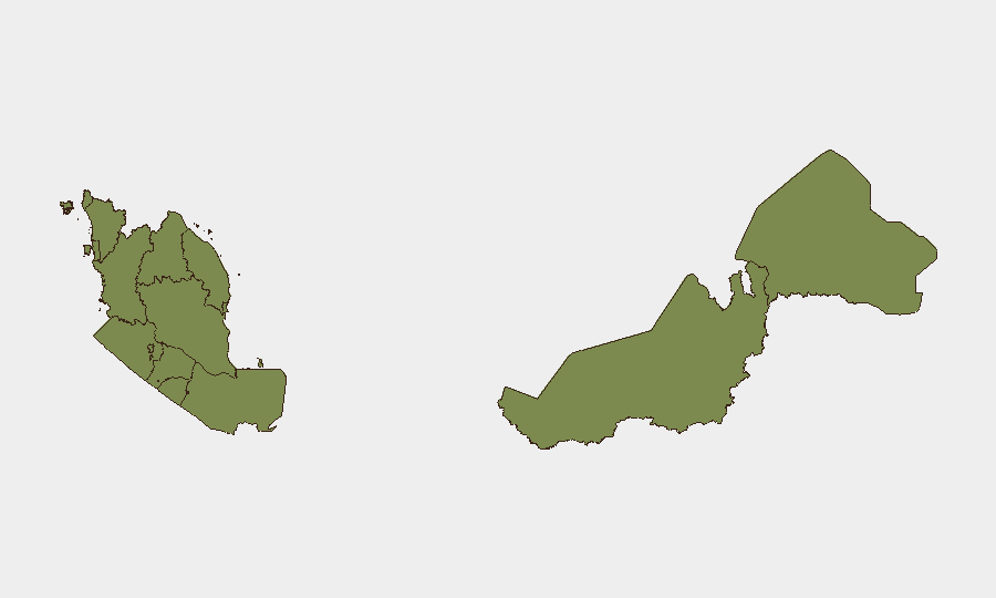Malaysia sub-national risk map