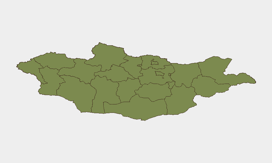 Mongolia sub-national risk map