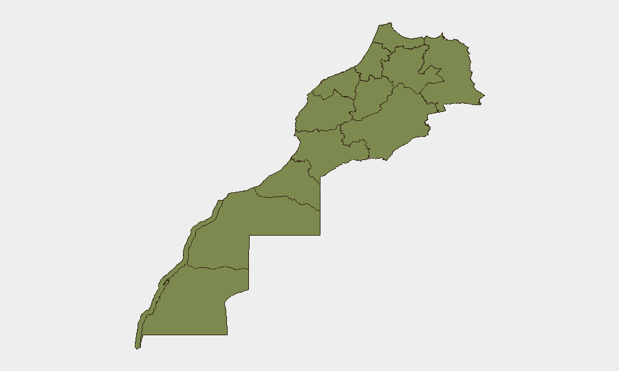 Morocco sub-national risk map