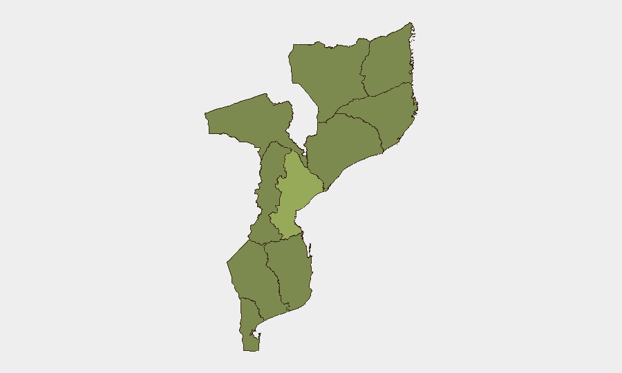 Mozambique sub-national risk map