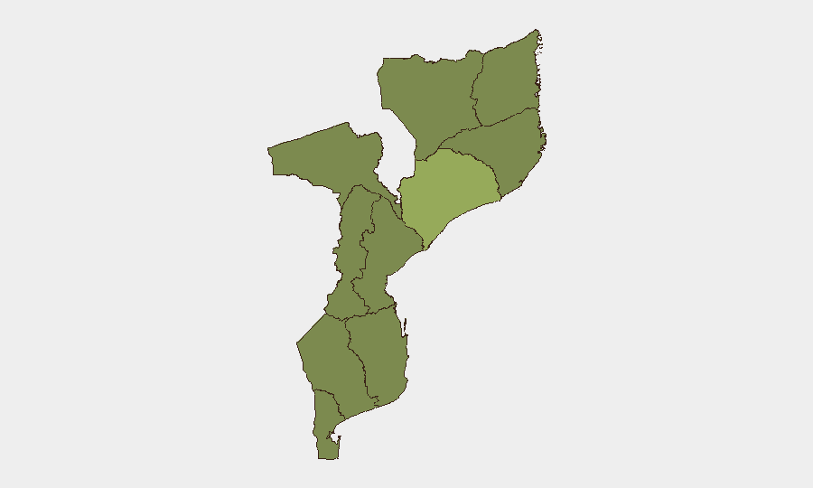Mozambique sub-national risk map
