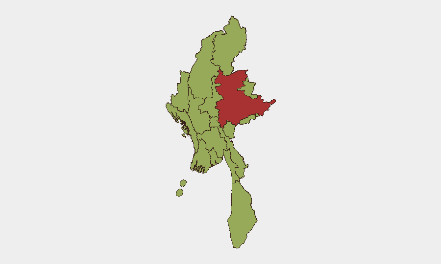 Myanmar sub-national risk map